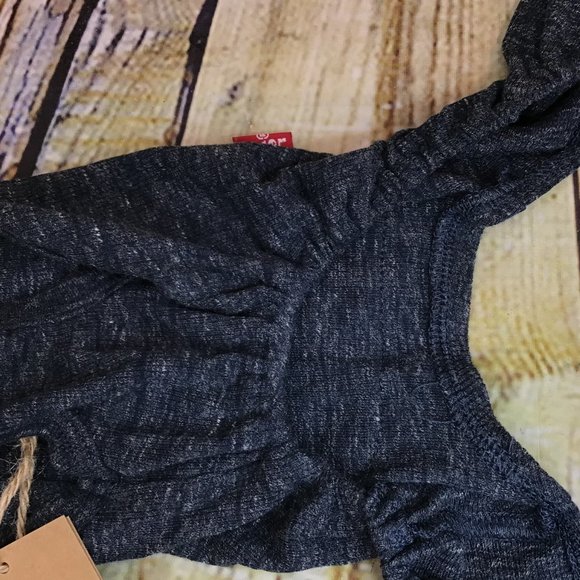 Levi's Strauss Co. Limited Edition Stonewash Blue Pocket Body Suit Pet Pajamas - Picture 7 of 10